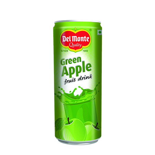 Del Monte Green Apple Fruit Drink Product